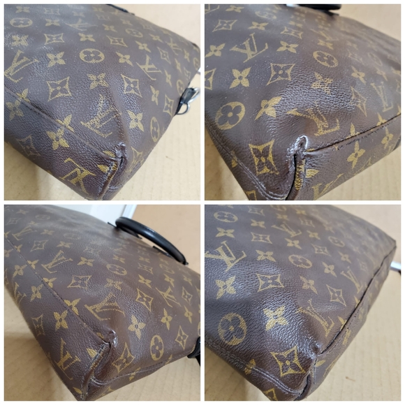 LOUIS VUITTON Monogram Macassar Porte-Documents Jour Bag - Picture 9 of 11